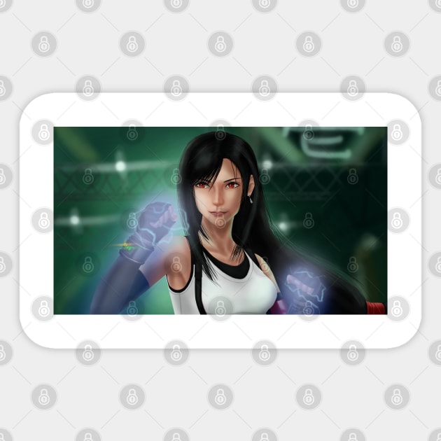 Tifa 1 Sticker by gagimas